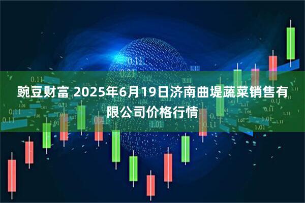 豌豆财富 2025年6月19日济南曲堤蔬菜销售有限公司价格行情