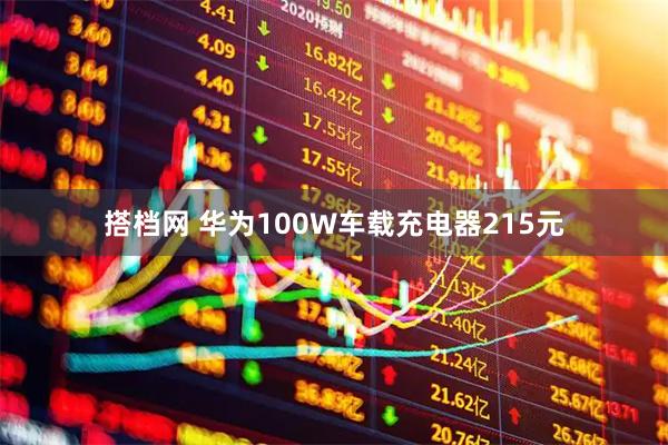 搭档网 华为100W车载充电器215元