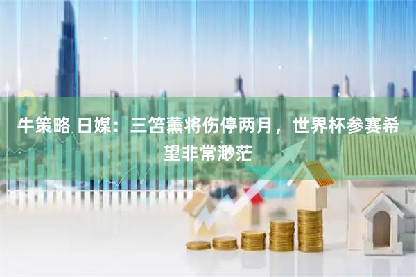 牛策略 日媒：三笘薰将伤停两月，世界杯参赛希望非常渺茫